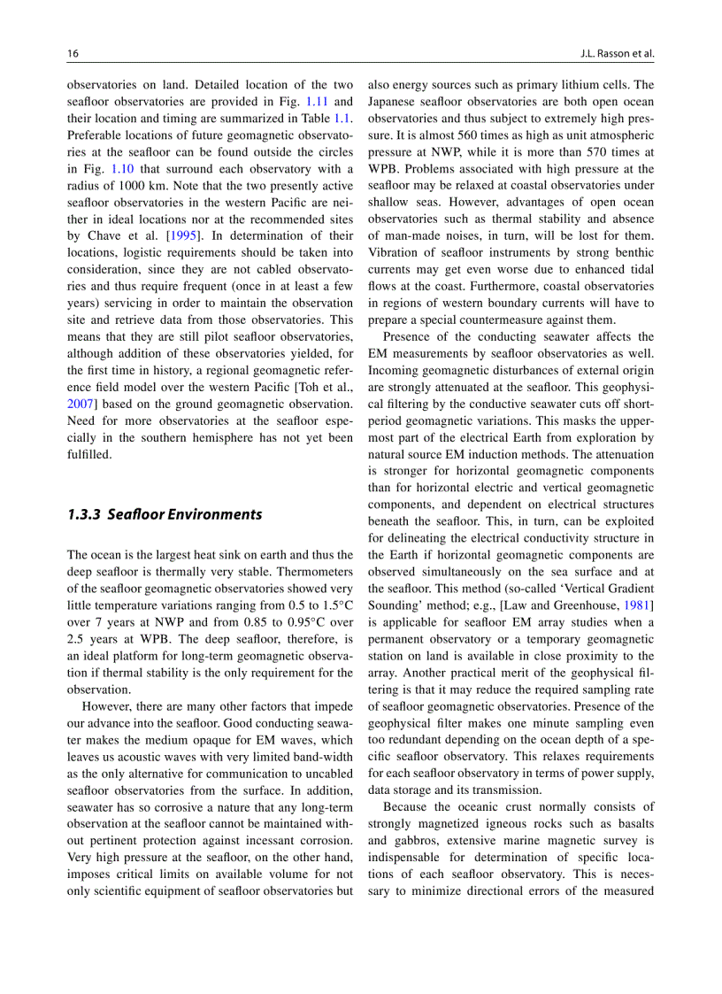 image for page Geomagnetic Observations and Models