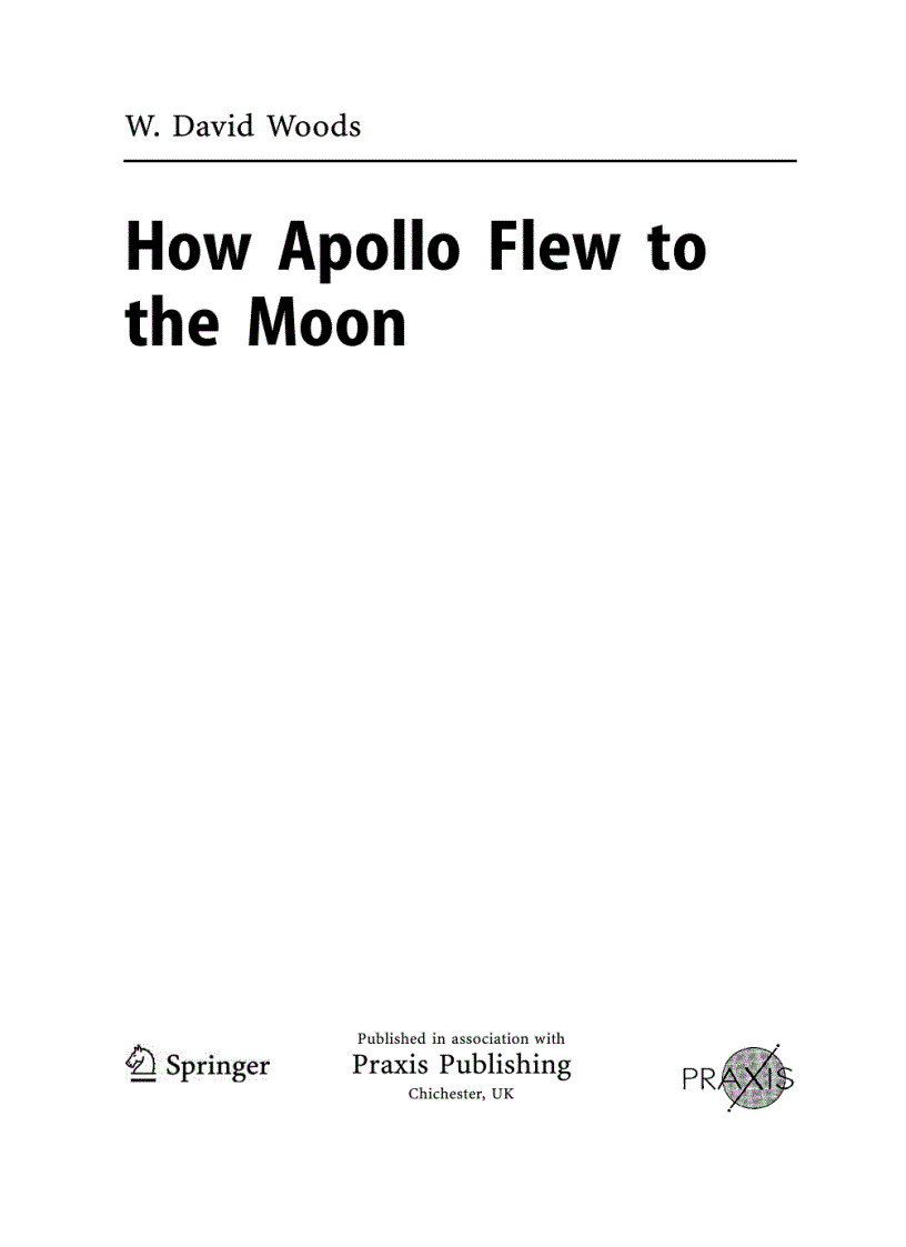 image for page How Apollo Flew to the Moon 1st Edition