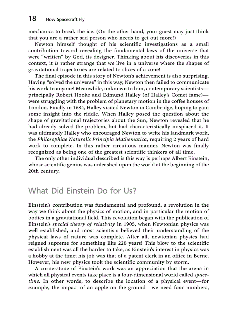 image for page How Spacecraft Fly Spaceflight Without Formulae