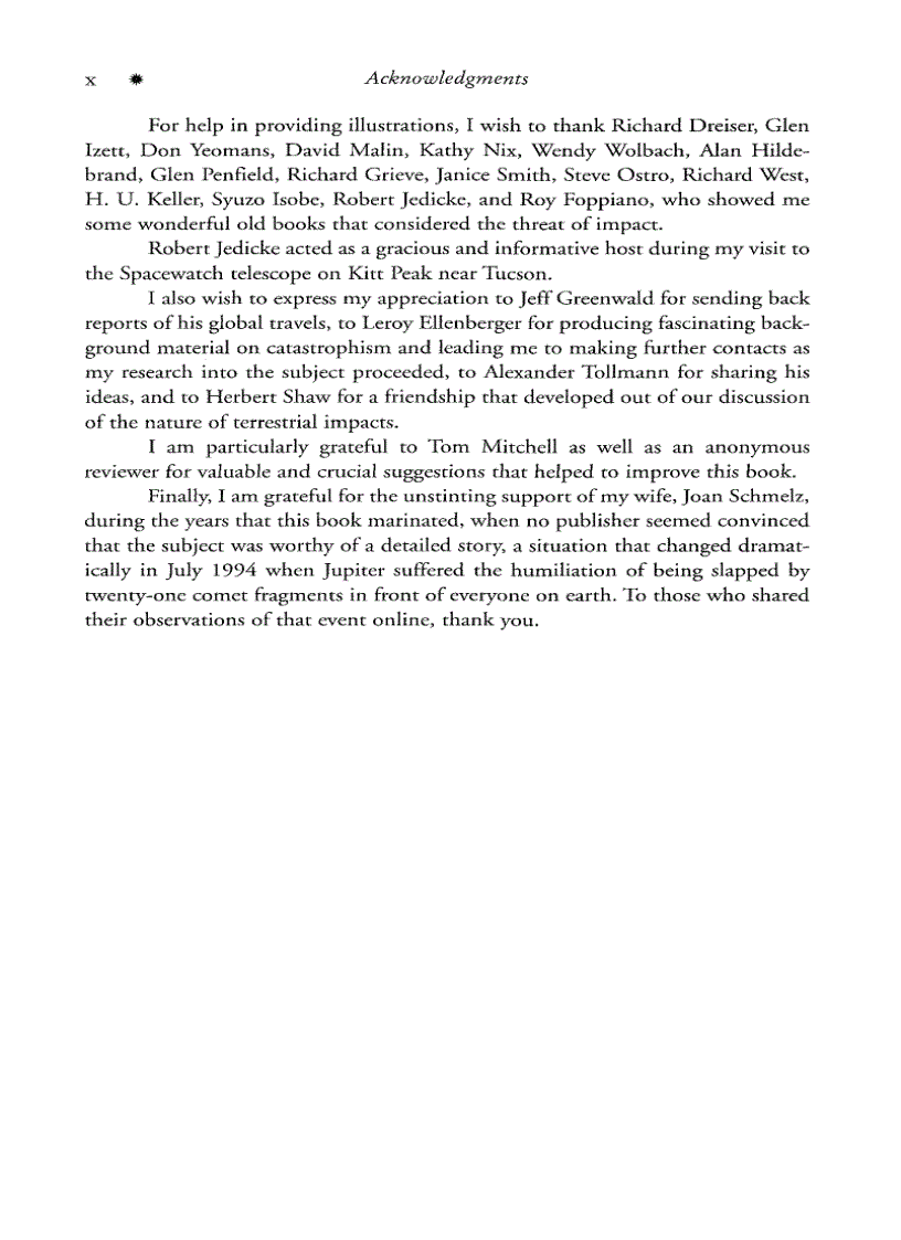 image for page Impact The Threat of Comets and Asteroids