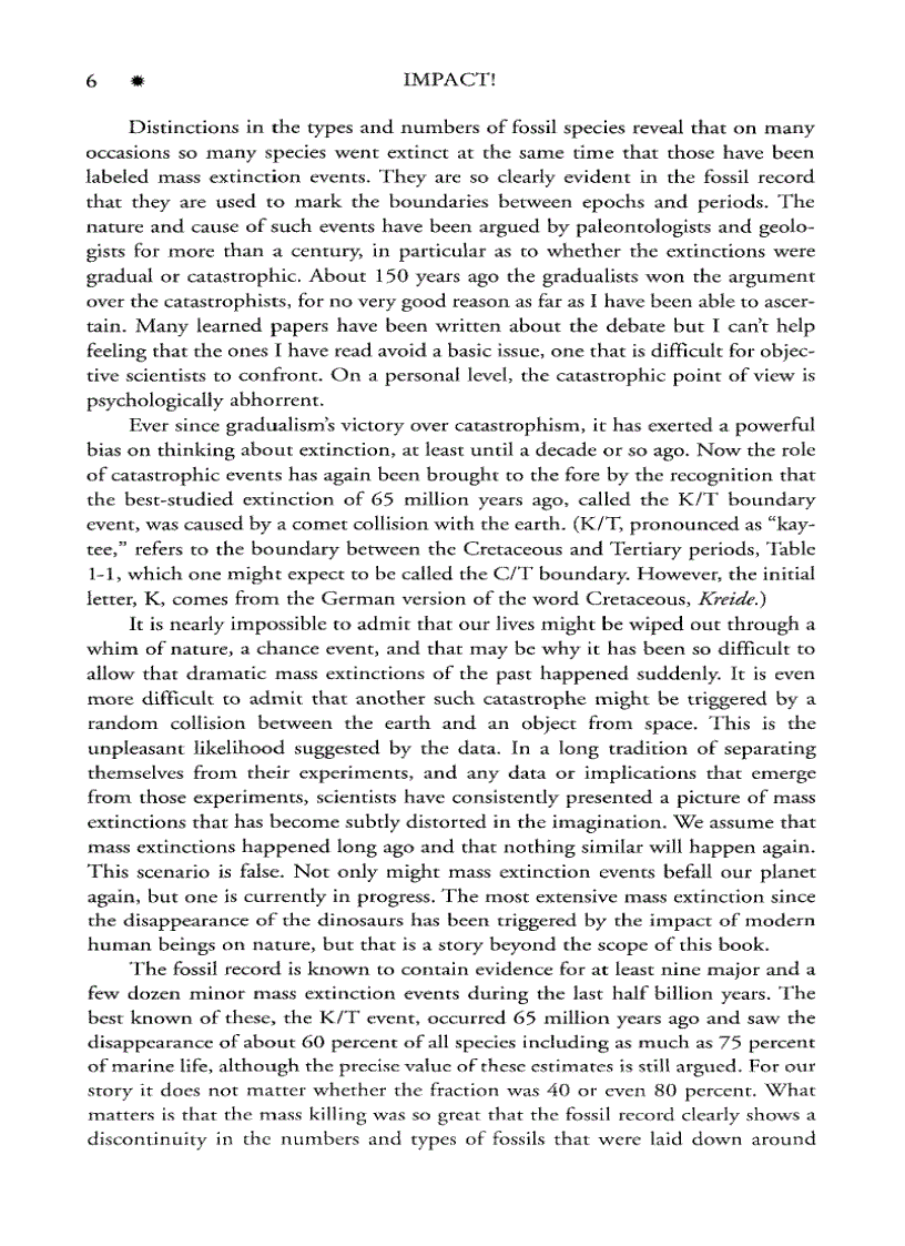 image for page Impact The Threat of Comets and Asteroids