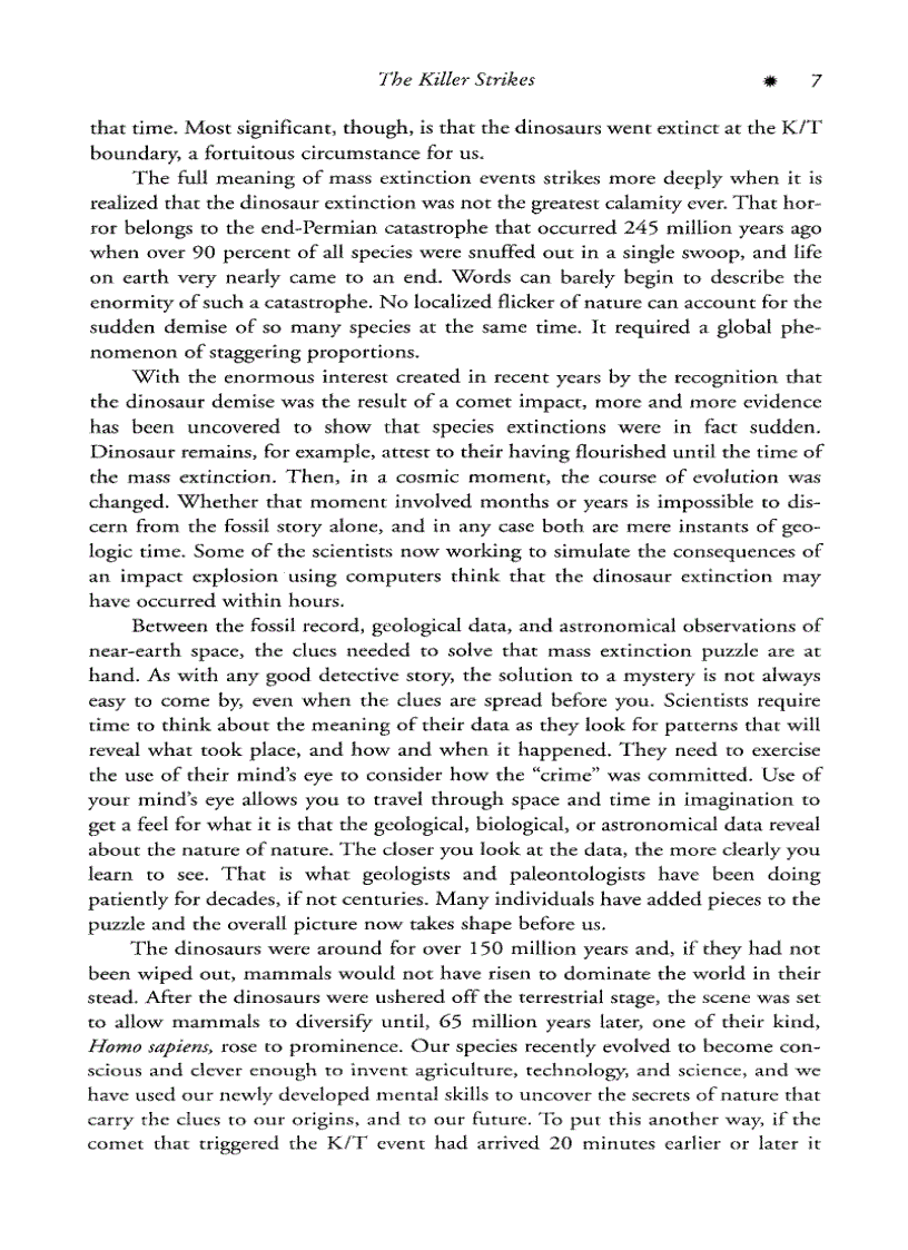 image for page Impact The Threat of Comets and Asteroids