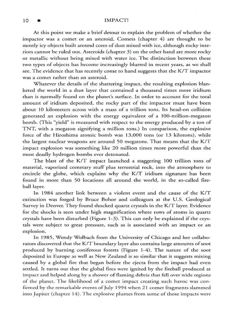 image for page Impact The Threat of Comets and Asteroids
