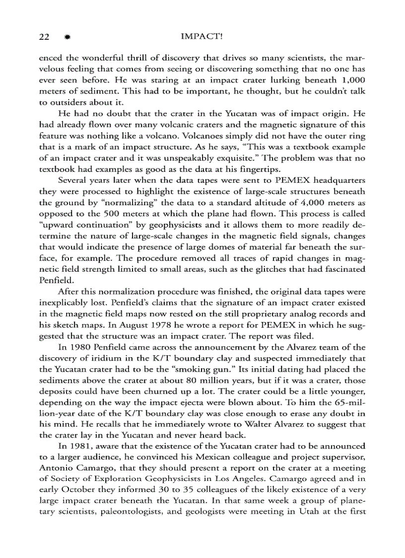 image for page Impact The Threat of Comets and Asteroids