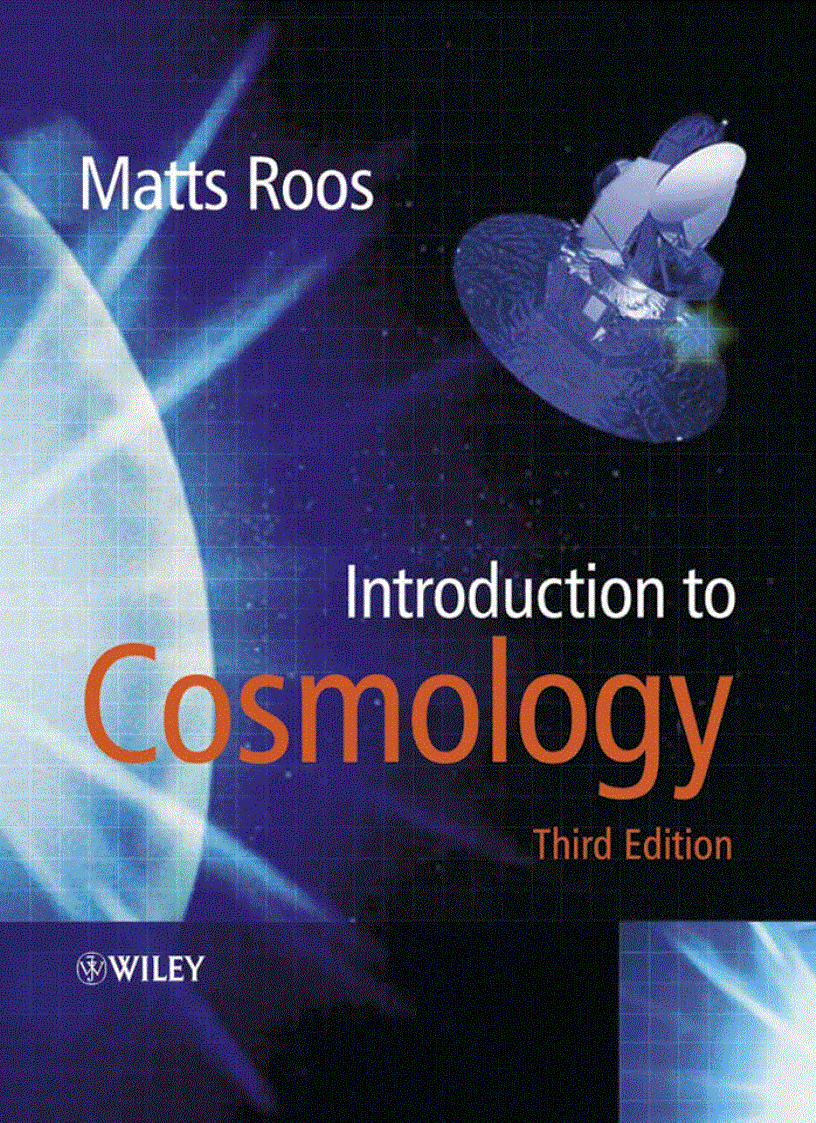image for page Introduction to Cosmology 3rd Edition
