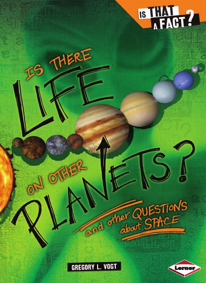 image for page Is There Life on Other Planets And Other Questions About Space