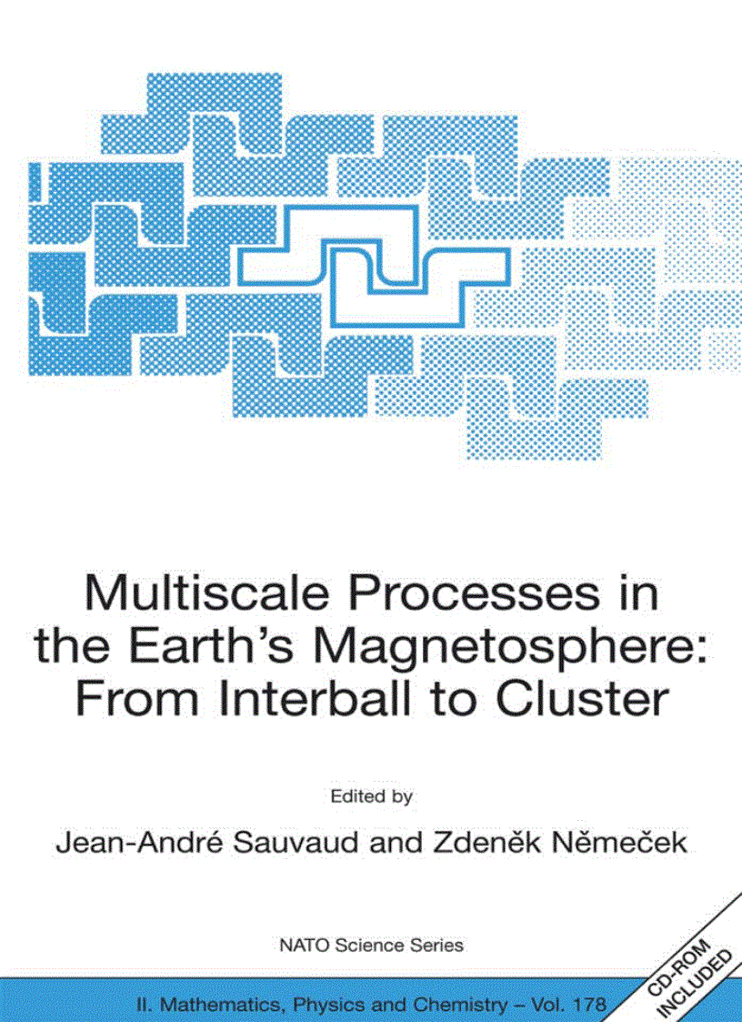 image for page Multiscale Processes in the Earth s Magnetosphere