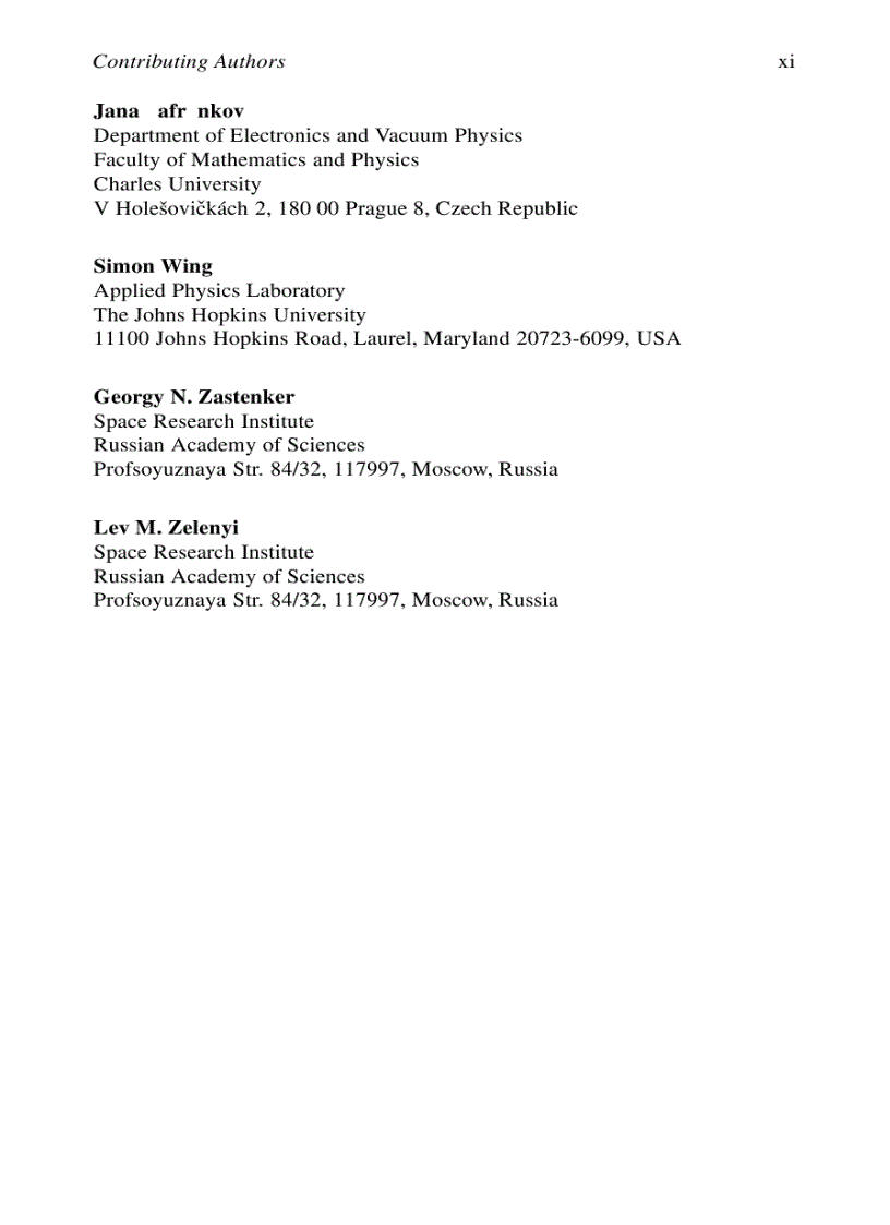 image for page Multiscale Processes in the Earth s Magnetosphere