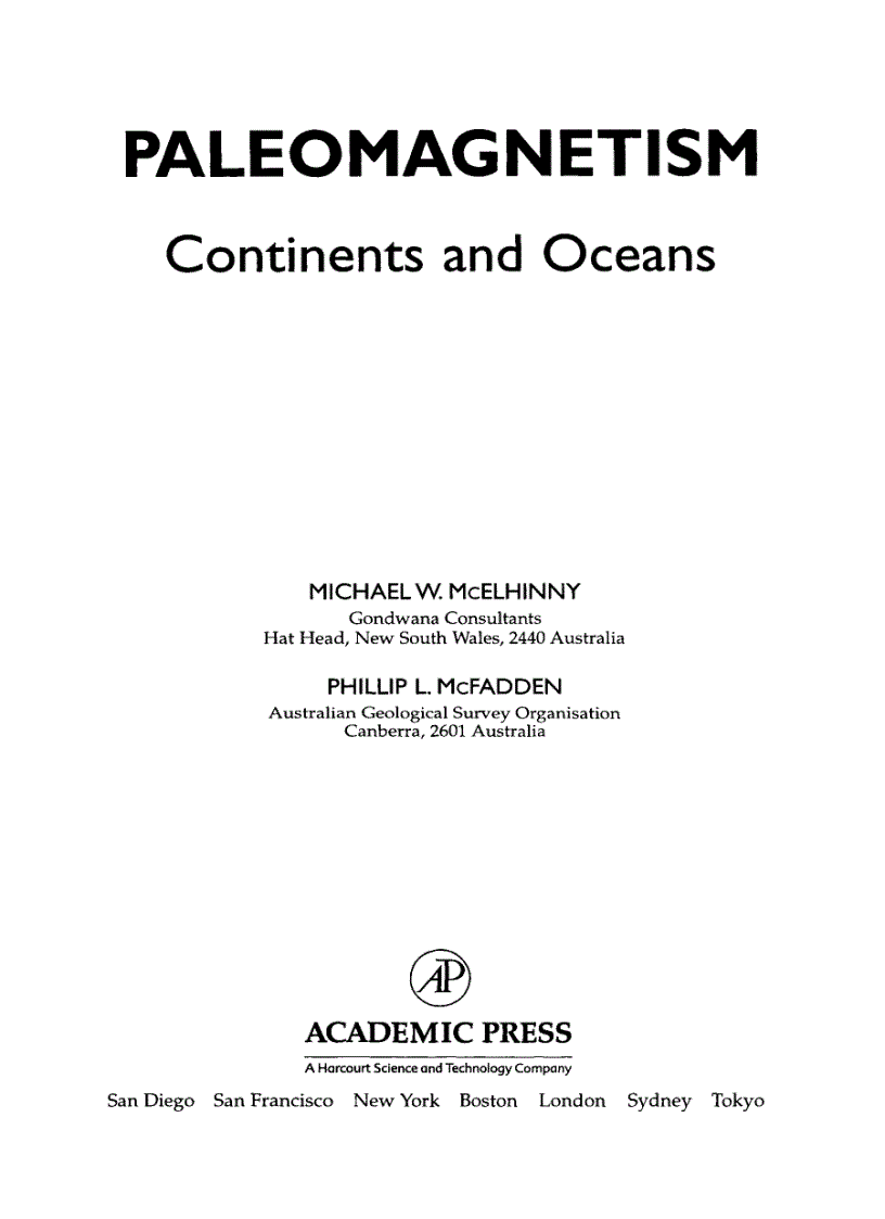 image for page Paleomagnetism Volume 73