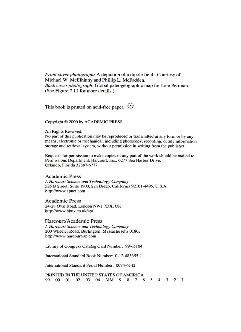 image for page Paleomagnetism Volume 73