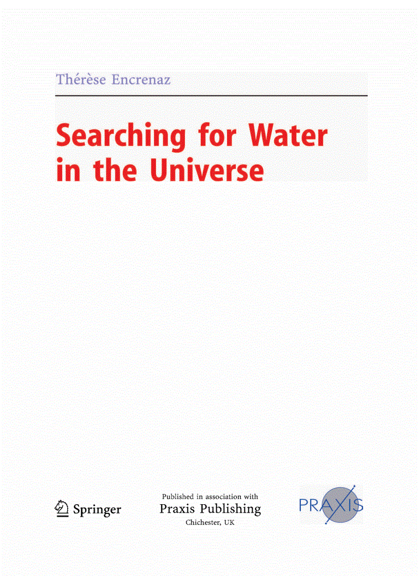 image for page Searching for Water in the Universe