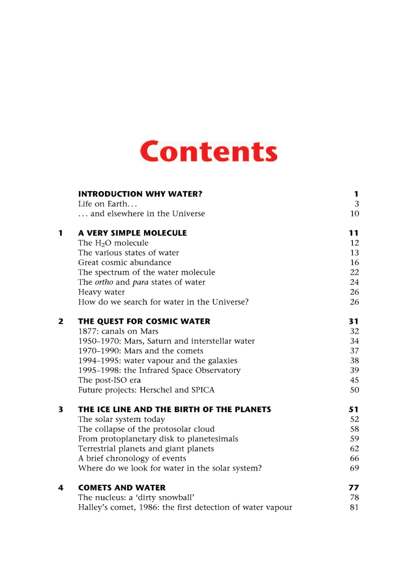 image for page Searching for Water in the Universe