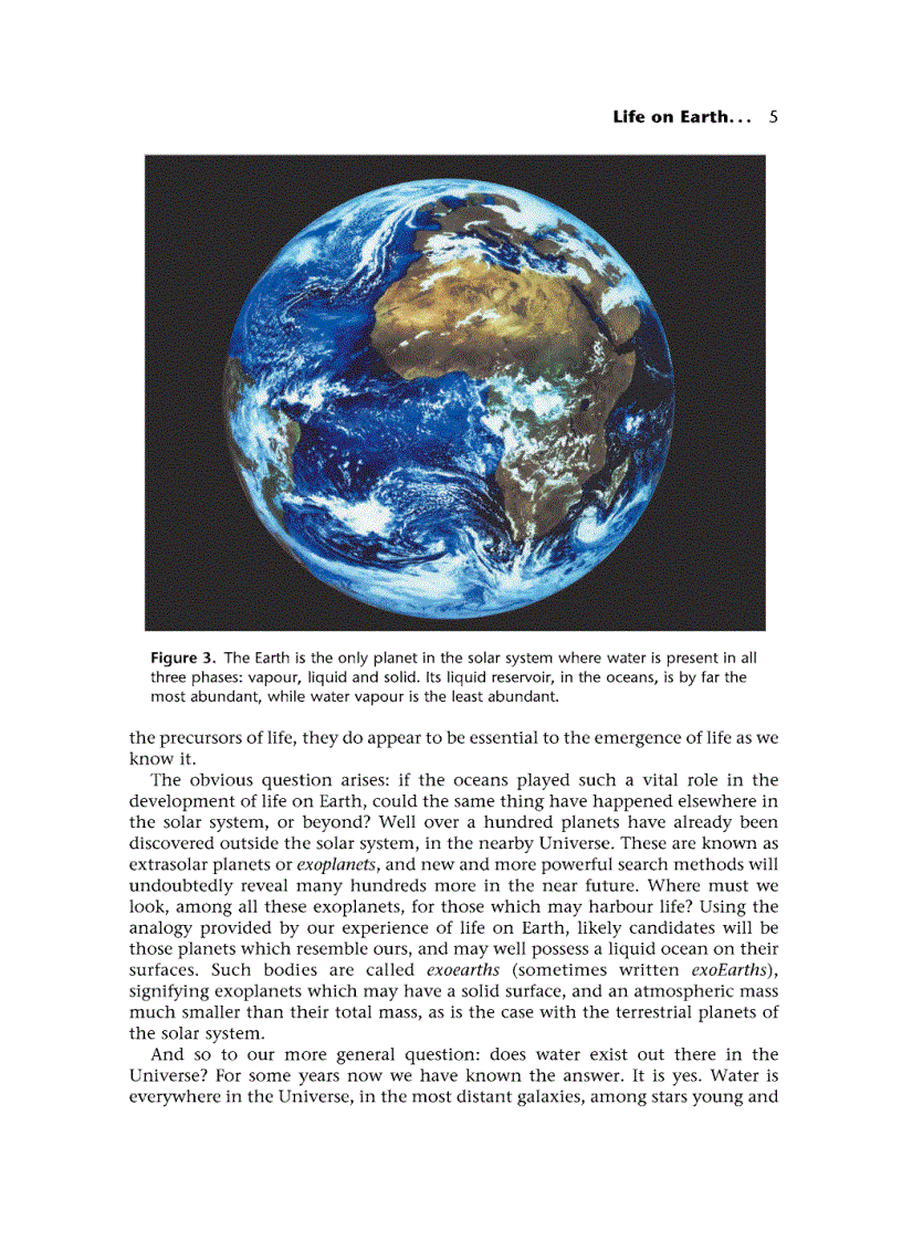 image for page Searching for Water in the Universe