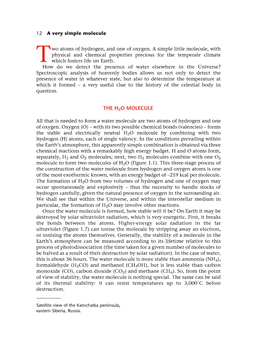 image for page Searching for Water in the Universe