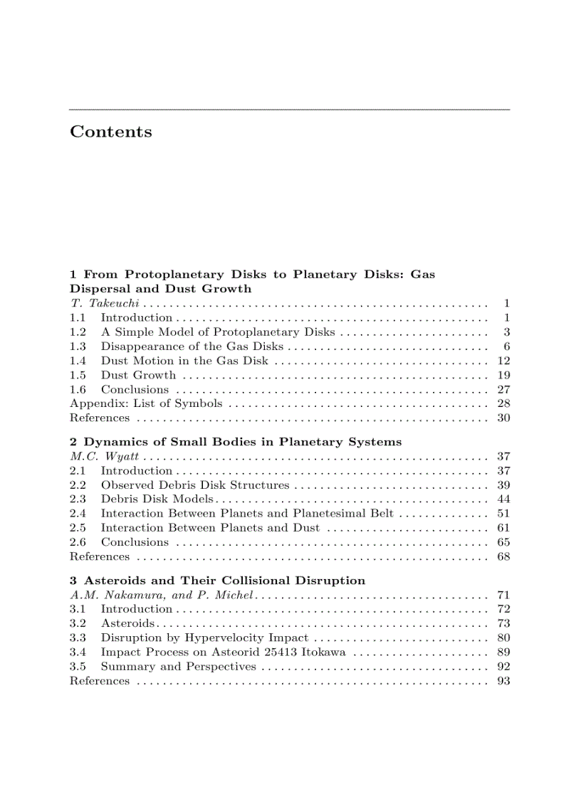 image for page Small Bodies in Planetary Systems 1st Edition