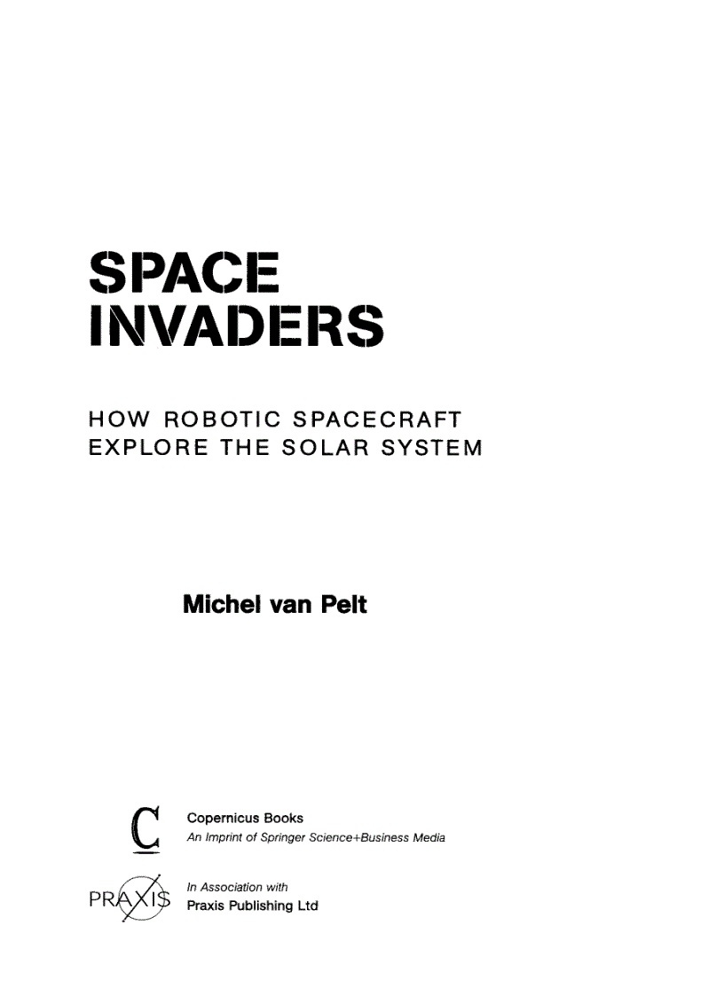 image for page Space Invaders How Robotic Spacecraft Explore the Solar System