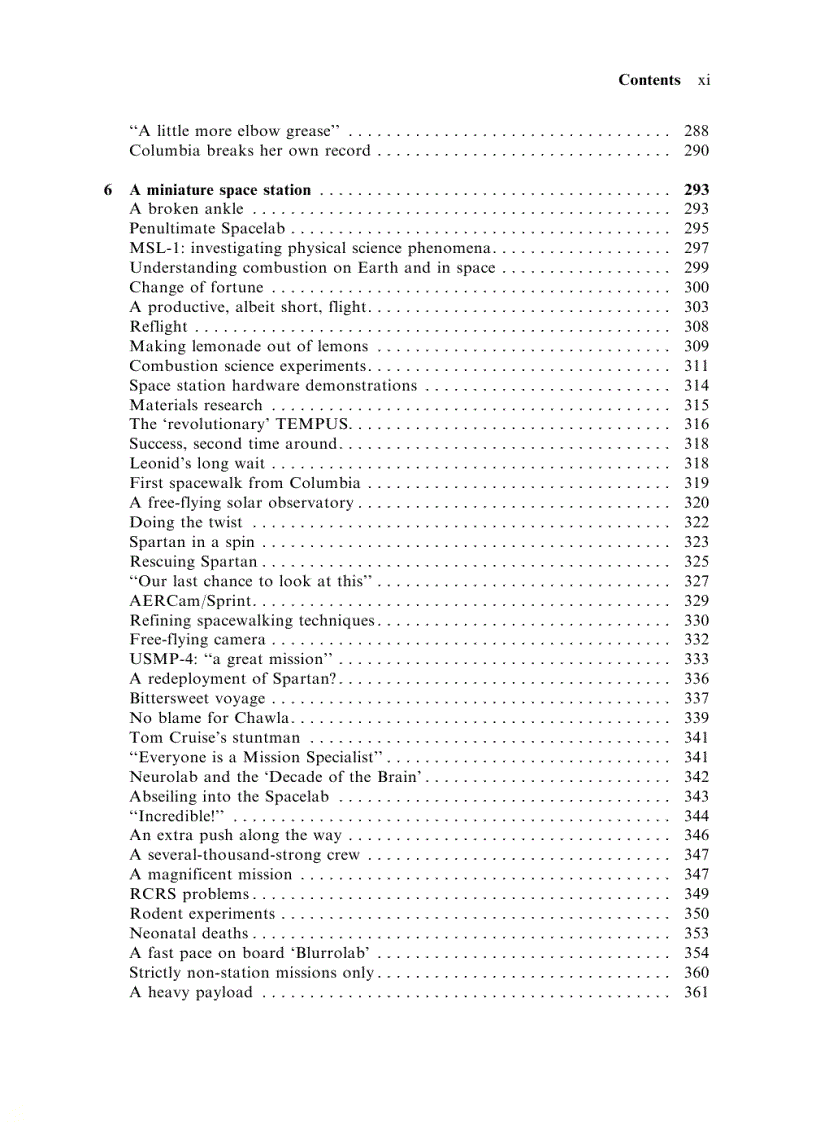 image for page Space Shuttle Columbia Her Missions and Crews