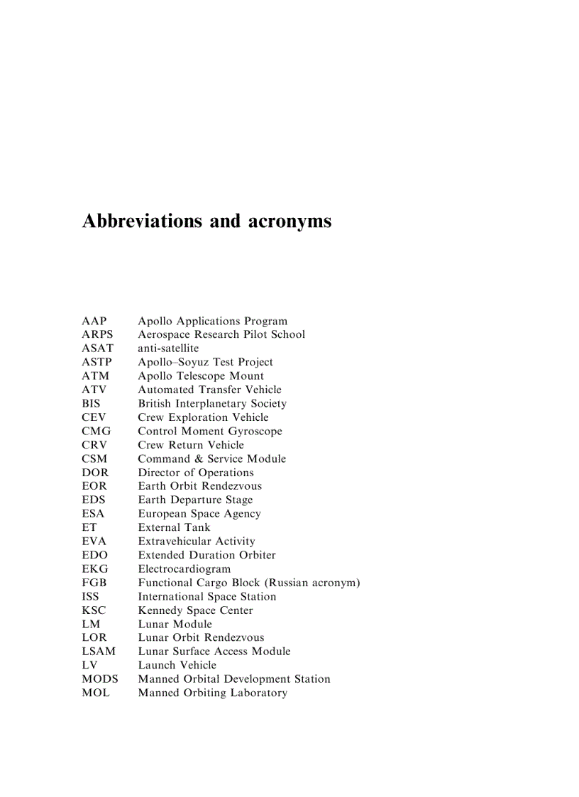 image for page The Story of Manned Space Stations An Introduction