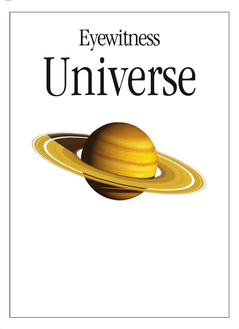 Universe DK Eyewitness Books