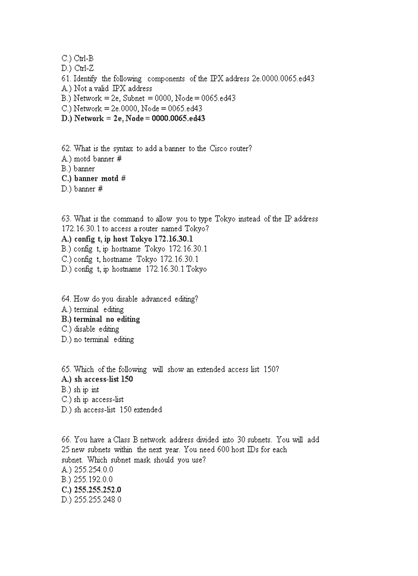 image for page CCNA Cisco Tests