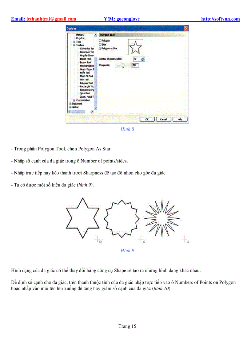 image for page Làm quen với Corel 12