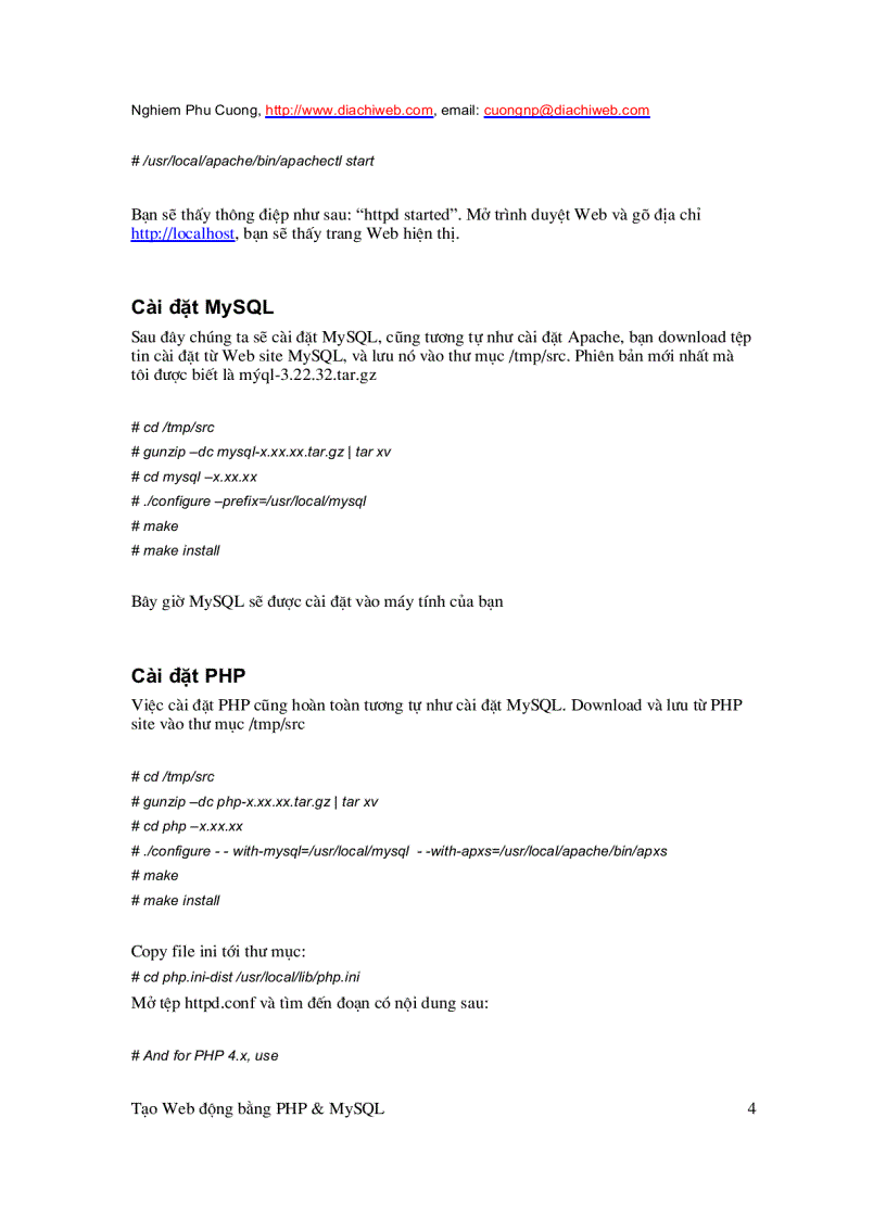 image for page Tạo web động với PHP và MySQL
