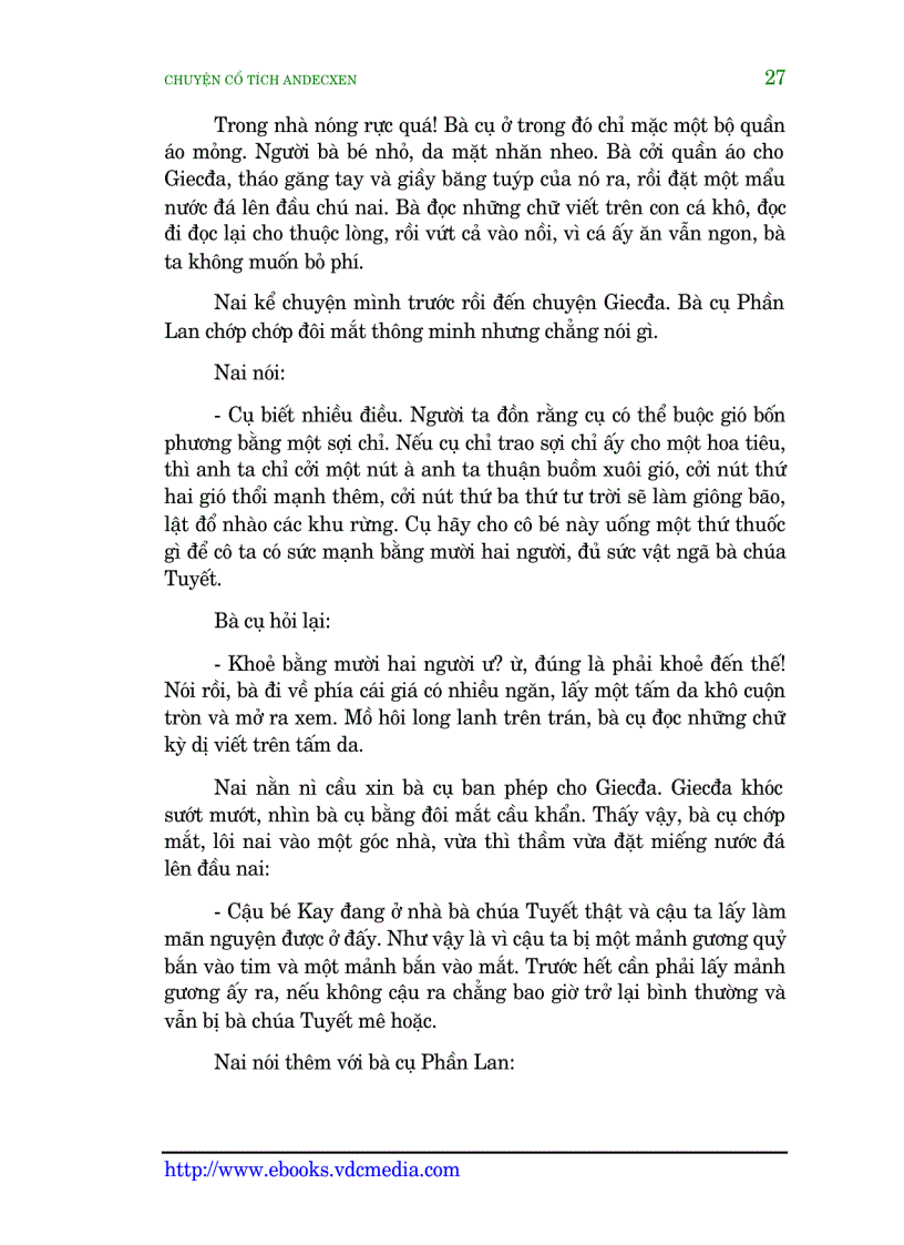 image for page Truyện cổ tích Andecxen