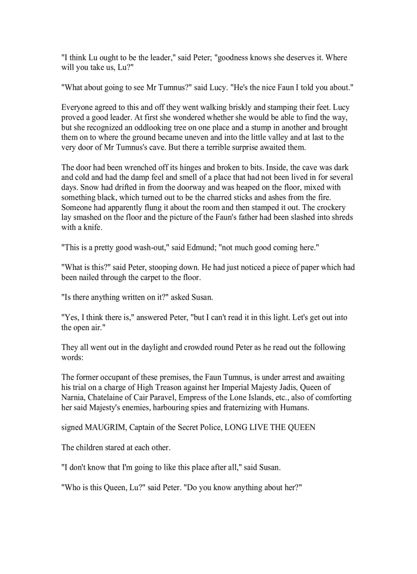 image for page Chronicles of Narnia