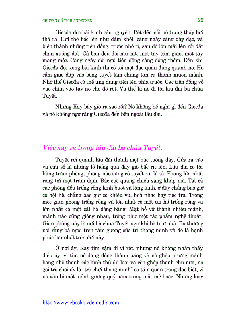 image for page Truyện cổ tích Andecxen 1