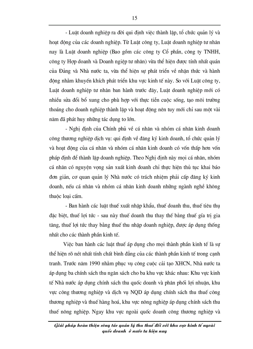 image for page Giải pháp hoàn thiện công tác quản lý thu thuế đối với khu vực kinh tế ngoài quốc doanh ở nước ta hiện nay