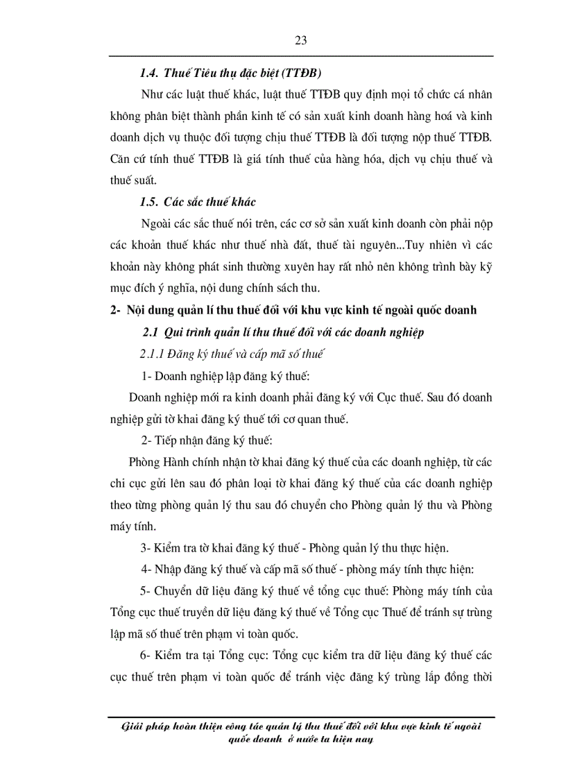 image for page Giải pháp hoàn thiện công tác quản lý thu thuế đối với khu vực kinh tế ngoài quốc doanh ở nước ta hiện nay