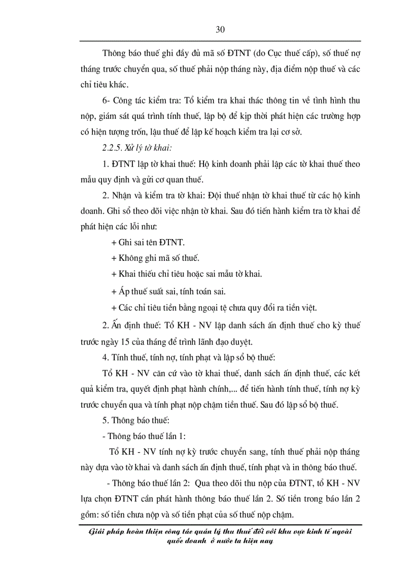 image for page Giải pháp hoàn thiện công tác quản lý thu thuế đối với khu vực kinh tế ngoài quốc doanh ở nước ta hiện nay