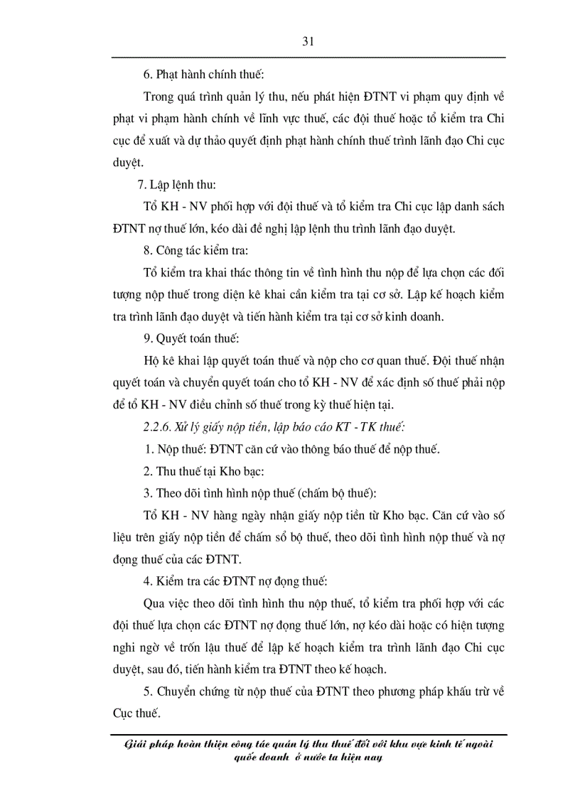 image for page Giải pháp hoàn thiện công tác quản lý thu thuế đối với khu vực kinh tế ngoài quốc doanh ở nước ta hiện nay