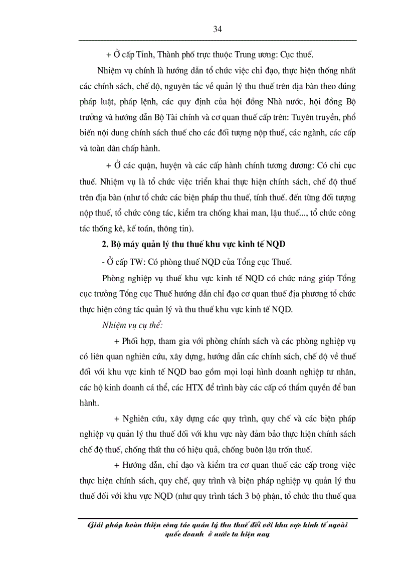 image for page Giải pháp hoàn thiện công tác quản lý thu thuế đối với khu vực kinh tế ngoài quốc doanh ở nước ta hiện nay