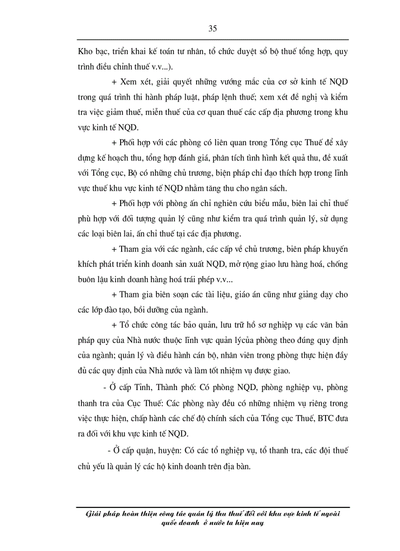 image for page Giải pháp hoàn thiện công tác quản lý thu thuế đối với khu vực kinh tế ngoài quốc doanh ở nước ta hiện nay