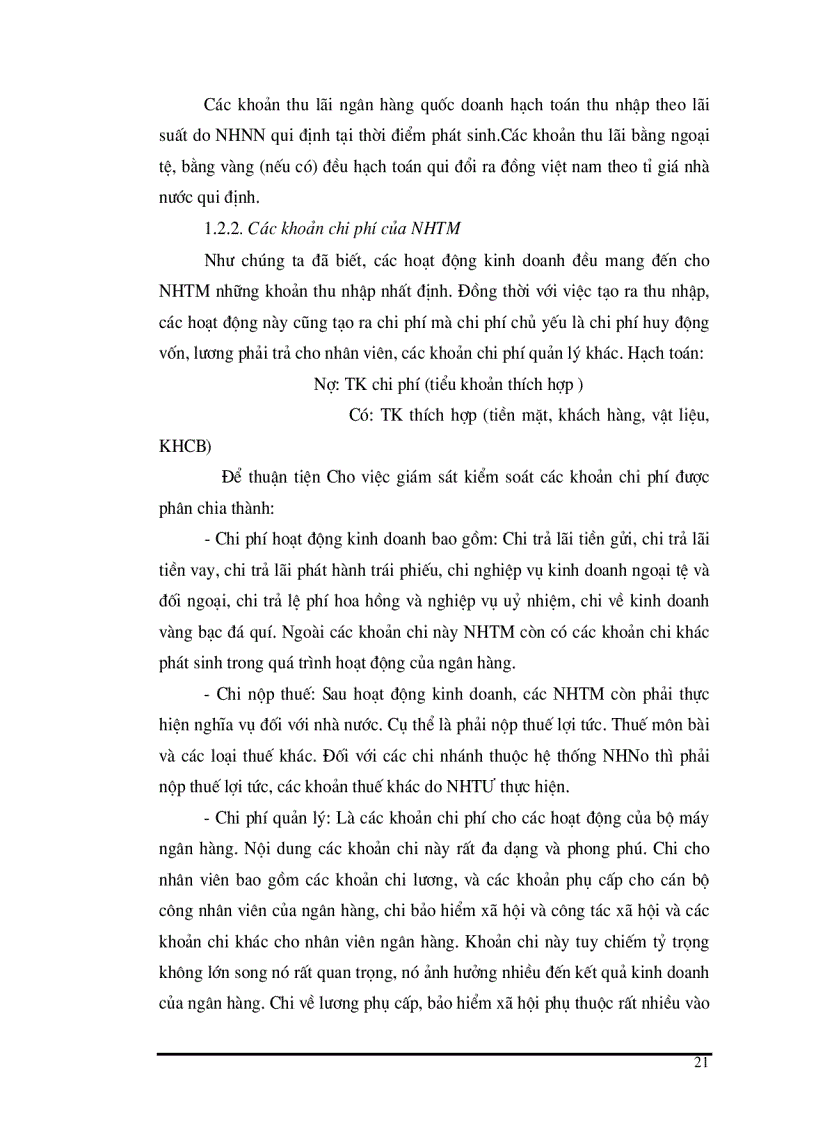 image for page Một số ý kiến về tăng thu tiết kiệm chi phí nhằm nâng cao hiệu quả kinh doanh tại NHĐT PT Hà Tây