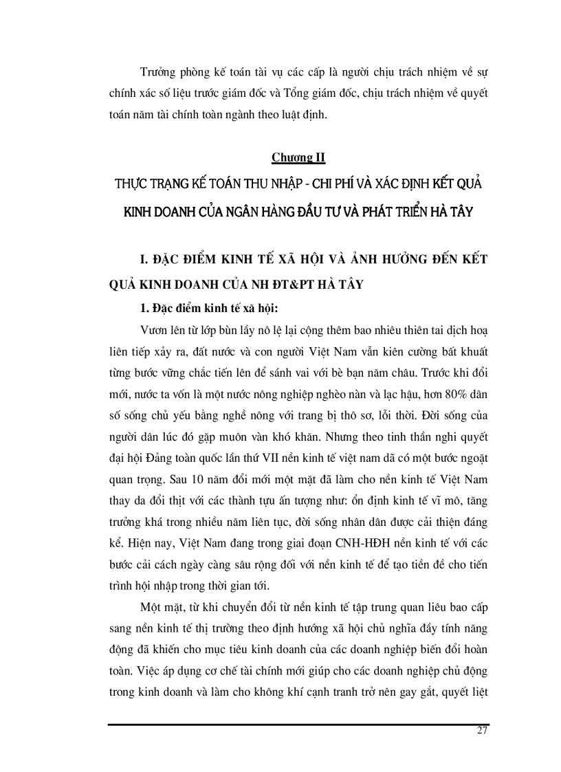 image for page Một số ý kiến về tăng thu tiết kiệm chi phí nhằm nâng cao hiệu quả kinh doanh tại NHĐT PT Hà Tây