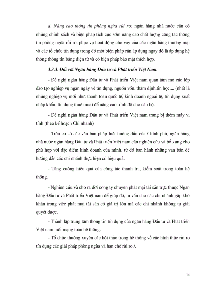 image for page Một số giải pháp nhằm mở rộng và nâng cao chất lượng tín dụng trung dài hạn tại ngân hàng ngoại thương Việt Nam