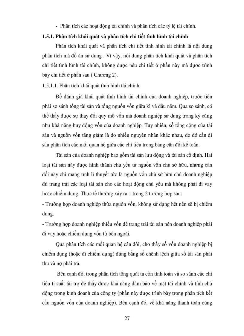 image for page Phân tích tình hình tài chính Công tư vấn giám sát và xây dựng công trình