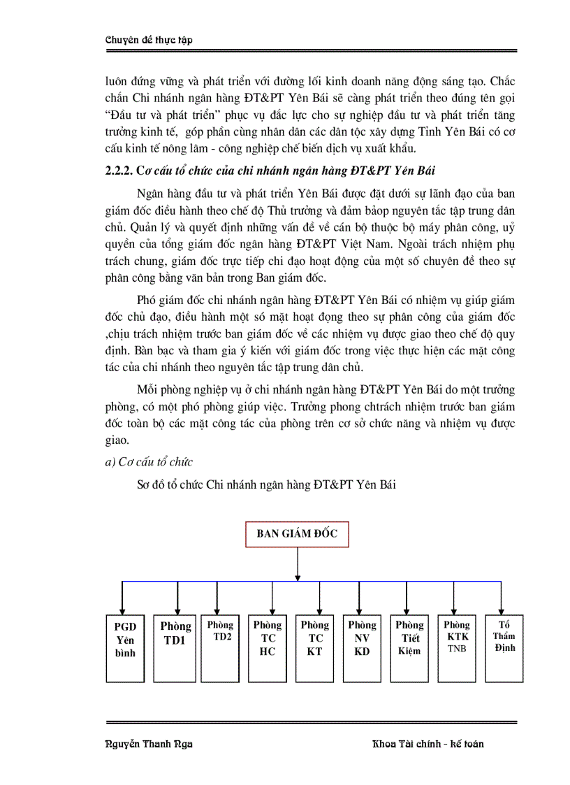 image for page Đánh giá rủi ro trước khi cho vay ĐTPT tại Chi nhánh ngân hàng ĐT PT Yên Bái