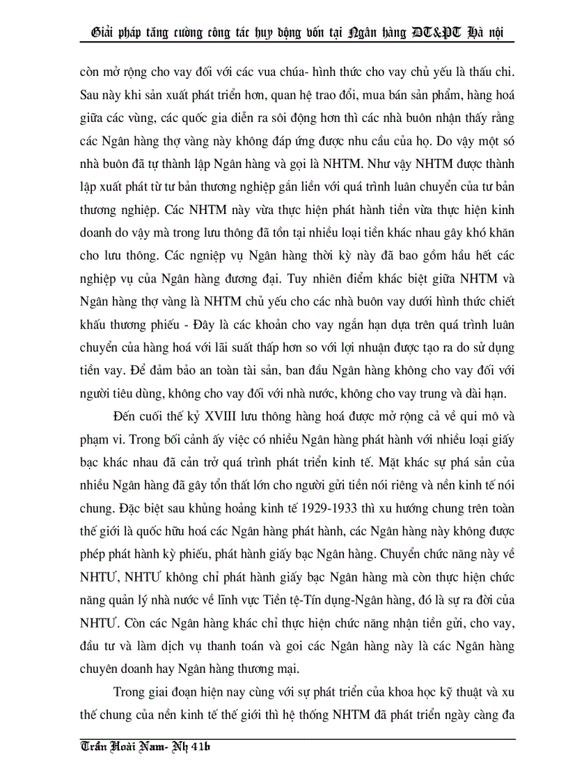 image for page Giải pháp tăng cường công tác huy động vốn tại Ngân hàng Đầu tư và Phát triển thành phố Hà nội