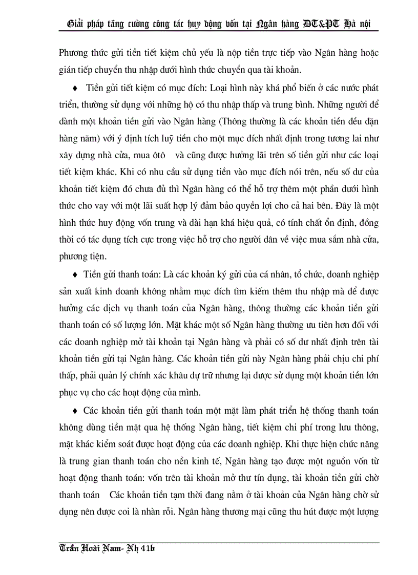 image for page Giải pháp tăng cường công tác huy động vốn tại Ngân hàng Đầu tư và Phát triển thành phố Hà nội
