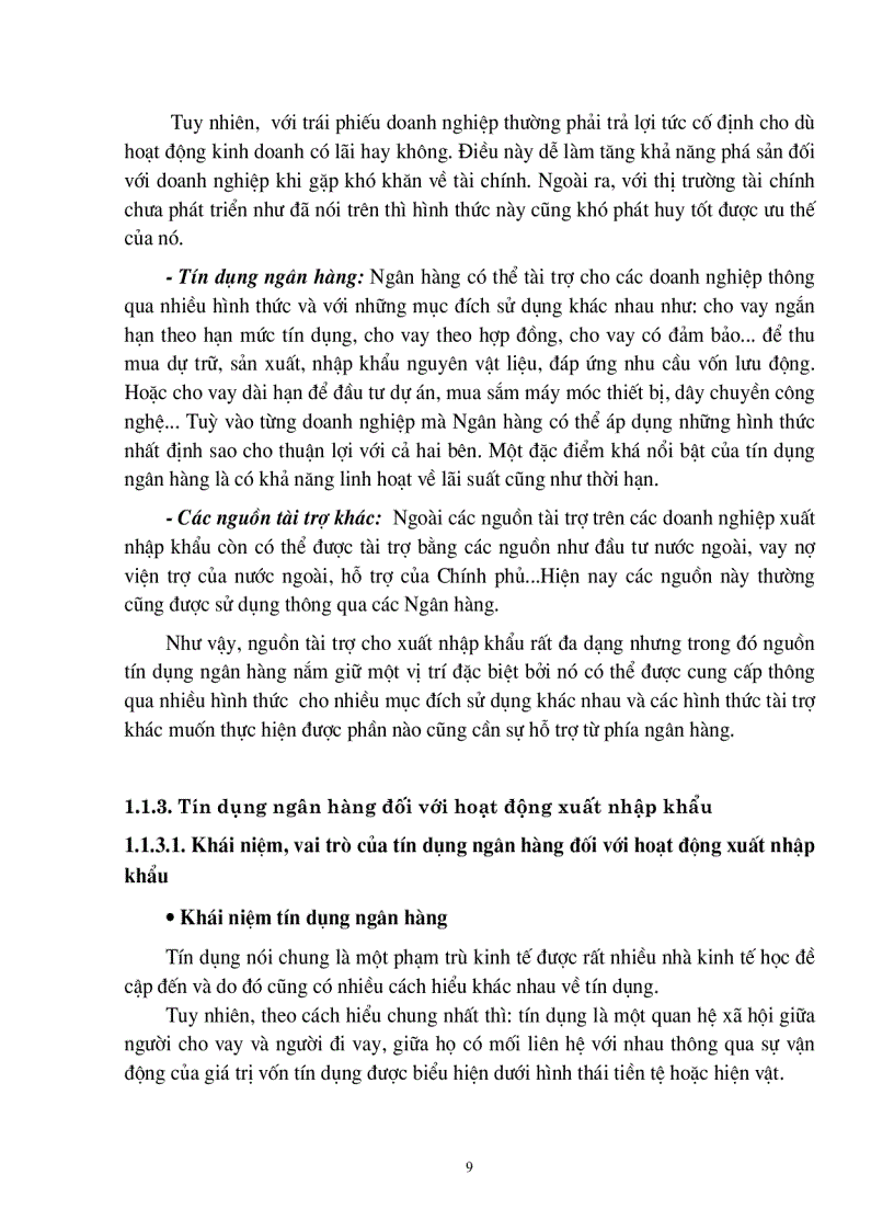 image for page Một số giải pháp nhằm nâng cao chất lượng tín dụng xuất nhập khẩu tại Chi nhánh Ngân hàng Công thương khu vực Đống Đa