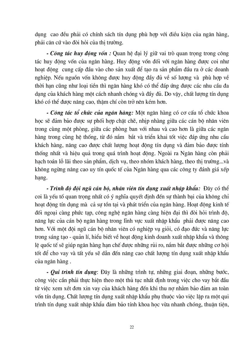 image for page Một số giải pháp nhằm nâng cao chất lượng tín dụng xuất nhập khẩu tại Chi nhánh Ngân hàng Công thương khu vực Đống Đa