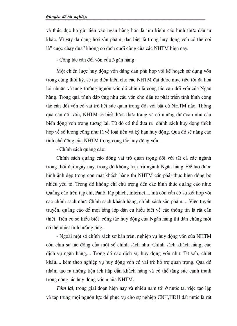 image for page Một số giải pháp nhằm tăng cường huy động vốn tại chi nhánh Ngân hàng Đầu tư và Phát triển Việt Nam Bắc Hà Nội