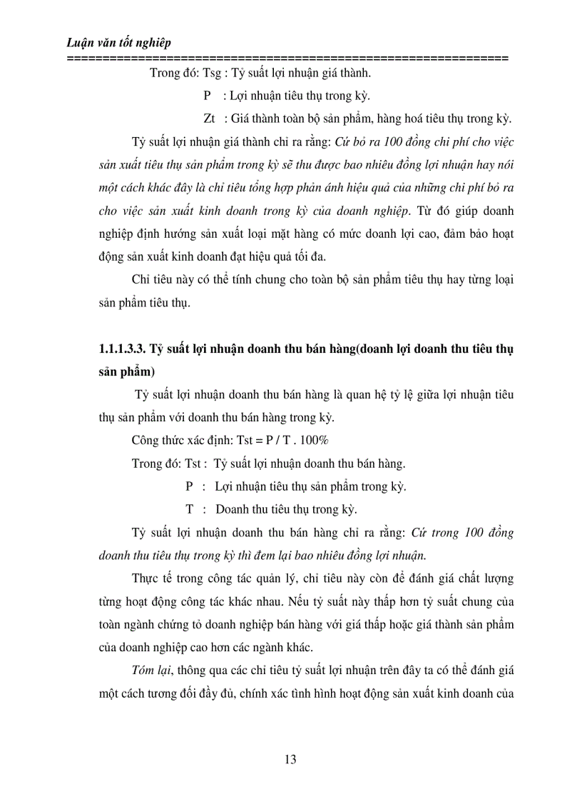 image for page Lợi nhuận và các giải pháp góp phần tăng lợi nhuận tại Công ty cổ phần phát triển công nghệ nông thôn