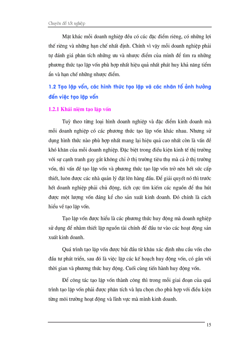 image for page Giải pháp chủ yếu tạo lập vốn cho hoạt động sản xuất kinh doanh ở Công ty cổ phần May Thăng Long