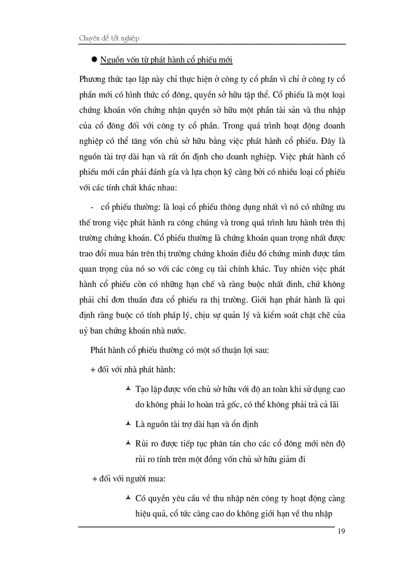 image for page Giải pháp chủ yếu tạo lập vốn cho hoạt động sản xuất kinh doanh ở Công ty cổ phần May Thăng Long