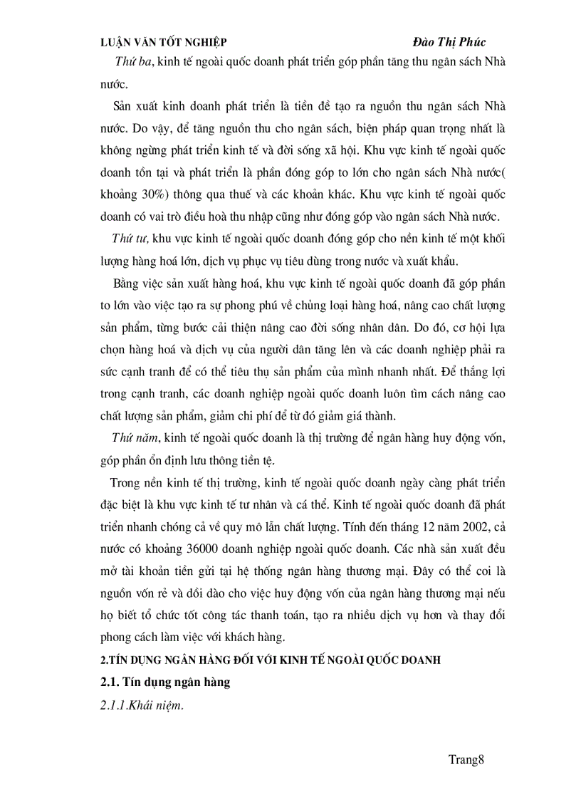 image for page Giải pháp nâng cao chất lượng tín dụng đối với thành phần kinh tế ngoài quốc doanh