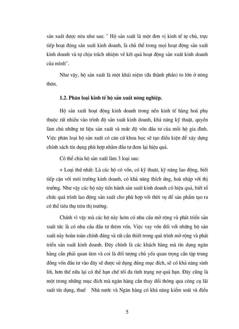 image for page Một số giải pháp nhằm mở rộng và nâng cao chất lượng tín dụng đối với hộ sản xuất ở Ngân hàng nông nghiệp và phát triển nông thôn huyện Vụ Bản